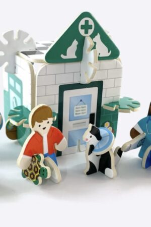 Playpress Mini Vets Playset     (Age 4+)